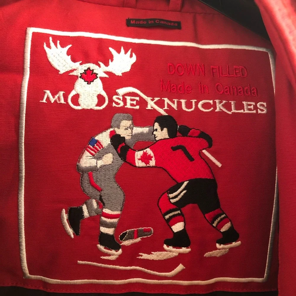 Moose Knuckles Red Ski & Snow Jacket - Picture 5 of 11